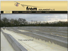 Tablet Screenshot of fram-isolamenti.it